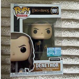 Funko Pop Lord of the Rings Denethor 1991 Limited Edition Supreme 9500 PCS